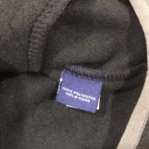 🎁 Vintage 1946 Polar Fleece Pirate Black Vest - Picture 7 of 8